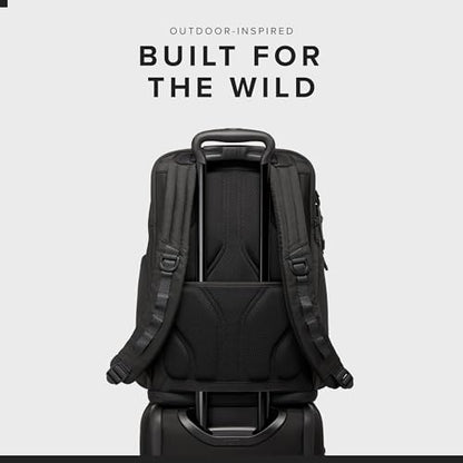 TUMI - Alpha Bravo Nomadic Backpack - Men's Durable Carry On Bag - 18.8" X 15.0" X 9.0" - Fits up to 15" Laptop - Black - color: Black
