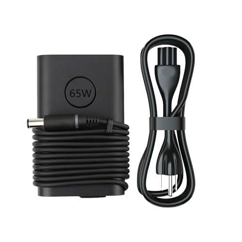 65W AC Power Adapter Compatible with Dell Laptop Charger