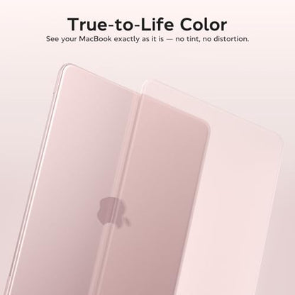 B BELK for MacBook Neo Case 13 inch 2026 | (A18 Pro, Model A3404) | 1:1 Precision Fit | Official Blush Clear | Matte Hard Shell Case | Scratch & Fingerprint Resistant for New MacBook Neo 13 inch Case - color: Blush Clear