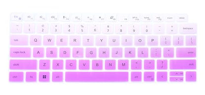 Keyboard Cover Skin Compatible for Dell Latitude 5440 5430 5431 5420 14", Dell Latitude 14" 7440 7430 7420 7410, Dell Latitude 14" 9000 9420 9430, Dell Latitude 9520 9510 7520 15.6" (Gradient Purple) - color: Gradient Purple