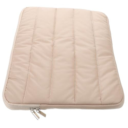 NUOBESTY Laptop Sleeve Water-Resistant Polyester Multiple Compartments for Organized Storage Stylish Design for Travel Office and School
