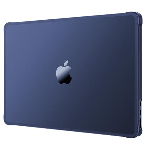 MOSISO Compatible with MacBook Air 13 inch Case M5 2026 M4 2025 M3 M2 2024-2022 A3449 A3240 A3113 A2681, Seamlessly Closes Anti-Crack&Anti-Fingerprints Hard Shell for MacBook Air 13.6, Midnight Clear - color: Midnight Clear