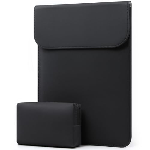 HYZUO 13 Inch Laptop Sleeve PC Case for MacBook Pro 13 M2 M1 2026-2016, 13" MacBook Neo 2026 A3404, MacBook Air 13 M5 A3449 M4 M3 M2 M1 2026-2018, 13" iPad Pro/Air, Surface Pro, XPS 13, Black - color: Black, size: 13 Inch