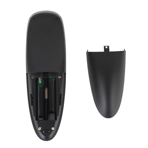 ASHATA Wireless Air Mouse Remote Control with 6 Axis Gyroscope Voice Input IR Learning and 2.4GHz USB Receiver for PC Laptop Gaming and Presentation