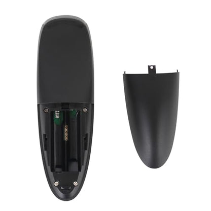 ASHATA Wireless Air Mouse Remote Control with 6 Axis Gyroscope Voice Input IR Learning and 2.4GHz USB Receiver for PC Laptop Gaming and Presentation