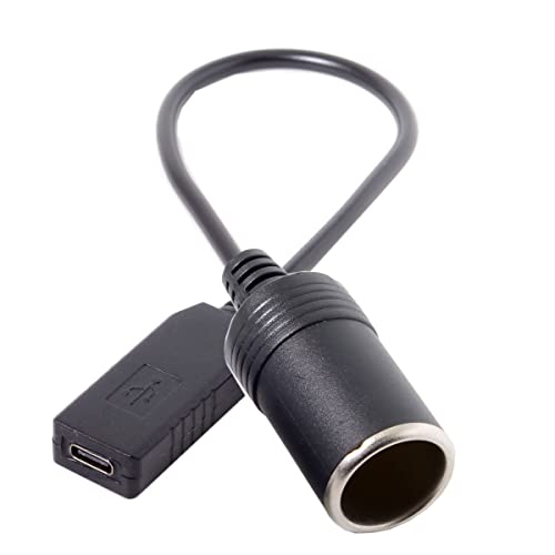 chenyang CY USB-C Type-C to DC 20V Power Adapter USB-C to Cigarette Lighter Car Receptacle 65W Charger Cable - style: For Car 20V