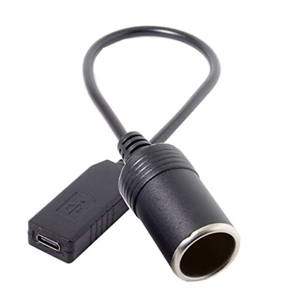 chenyang CY USB-C Type-C to DC 20V Power Adapter USB-C to Cigarette Lighter Car Receptacle 65W Charger Cable - style: For Car 20V