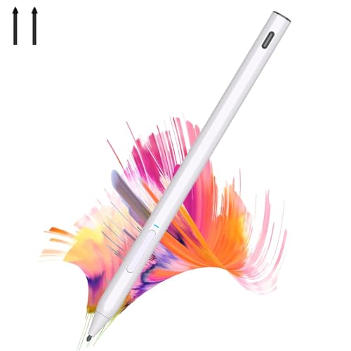 Surface Stylus Pen Digital Pen for Microsoft Surface Pro X/9/8/7/6/5/4/3/Surface Laptop 5/4/3/2/1 Surface go 3/2/1 Book 2/1 Studio Magnet 4096 Pressure Palm Rejection Rechargeable Stylus Pen - color: White