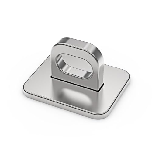 Compulocks Anchoring Point for Security Cable Locks Silver