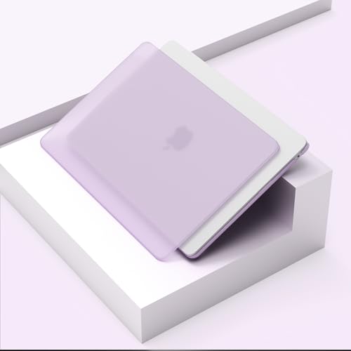 AKIT Compatible with MacBook Air 13 inch Case 2026 2025 2024-2022 M5 M4 M3 M2 Model A3449 A3240 A3113 A2681, Protective Laptop Hard Shell for Mac Air 13.6" + Keyboard & Screen Cover, Lavender Purple - color: Lavender Purple