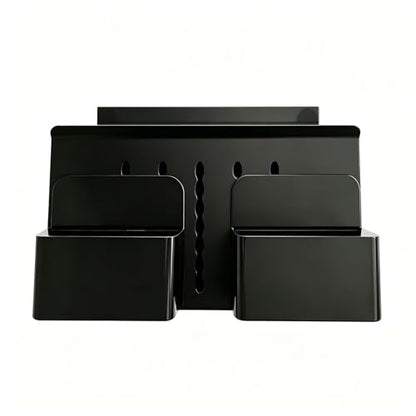 Under-Desk Laptop Mount,Clamp-On Hidden Notebook Holder, No Drill Adhesive-Free Floating Shelf for Desk Organization, Space Saving Workstation