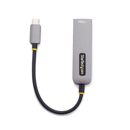 StarTech USB-C to Ethernet Adapter, Windows & Mac, 100W PD Pass-Through | USB 3.0 Type-C 1Gbps Multi Speed Network, NIC, 1GPD3-USB-C-ETHERNET