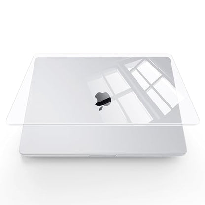Soonjet Compatible with MacBook Air 13 inch Case, Crystal Clear Shell, Fits 2026-2022 M5/M4/M3/M2,A3449 A3240 A3113 A2681, Color-Matched Transparent Design for MacBook Air 13.6 inch - color: Crystal Clear
