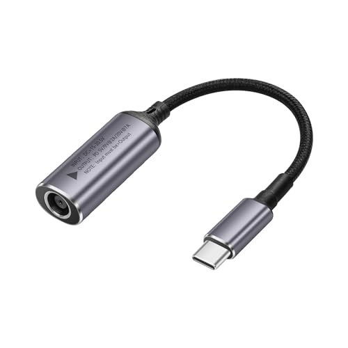 SinLoon PD 140W DC7909 to USB C Cable DC 7.9mm x 0.9mm Female(7.9 x 5.5mm) Input to Type C Male Power Charging Cable with PD Automatic Identification Chip,for Phones,Tablets,Laptops(DC7909)