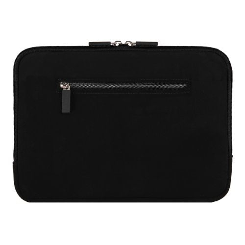 13 Inch Laptop Sleeve Neoprene Padded Case for Work and Commute - Black - color: Black