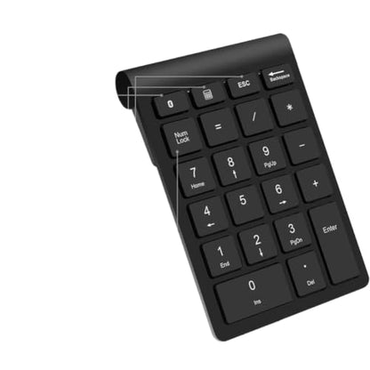 Wireless Numeric Keypad 22 Key External Number Pad Compatible with Laptop Tablet Computer