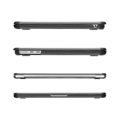 MOSISO Compatible with MacBook Air 13 inch Case M5 2026 M4 M3 M2 2025-2022 | A3449 A3240 A3113 A2681, 3 in 1 Kit Crack-Resistant Heavy Duty Protective Hard Shell Case Cover with TPU Bumper, Smoke Gray - color: Smoke Gray