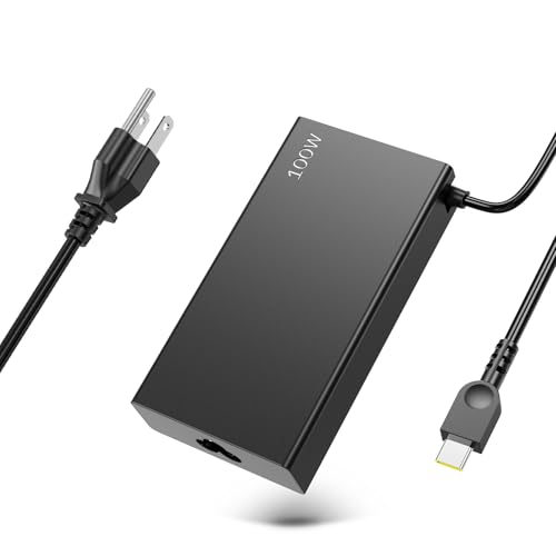 100W USB C Charger for Lenovo Yoga 9 9i 7 7i,Yoga Slim 7 Pro,ThinkBook 15 16,ldeapad 5Pro16,ADL100YLC3A,ADL100YDC3A,SA11D52396,GX21J75543,5A11J62105,ThinkBook,Yoga,IdeaPad Type C Laptop Power Supply