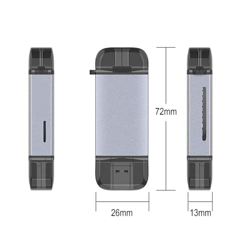 Xiwai USB Type-A Type-C Port USB 3.0 to UHS-III UHS-II SD4.0 TF Micro-SD Card Writer Reader for Camera & Laptop & Tablet & Phone & Camera - style: USB 3.0 Type-A/Type-C to TF Micro-SD Card