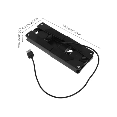 Laptop Cooling Pad with Air Cooling System Portable and Lightweight Laptop Holder for Gaming and Office Use Durable Design for Enhanced Heat Dissipation and Space Saving