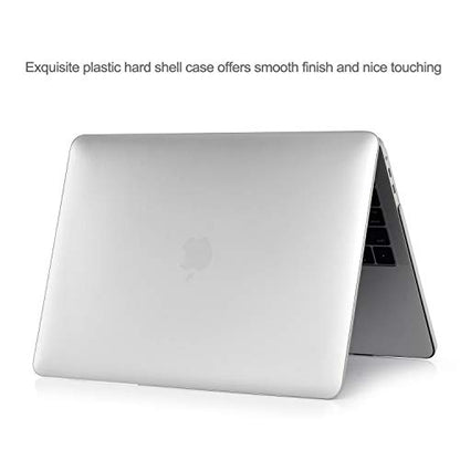 ProCase Hard Shell Case and Keyboard Cover for MacBook Pro 15 -Crystal | for MacBook Pro 15" 2019 2018 2017 2016 A1990/A1707 with Touch Bar - color: Crystal