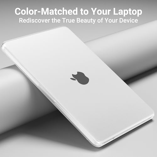 MOSISO Compatible with MacBook Neo Case 13 inch 2026 A3404 A18 Pro Chip | 4 in 1 Kit Ultra-Thin Crack&Fingerprint Resistant Protective Hard Shell, Precision-Matched to Laptop Color, Matte Clear - color: Matte Clear