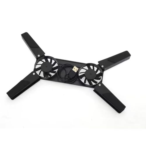 Usb Laptop Radiator Cooling Base Bottom Anti-slip Cooling Pads Base Foldable Usb Power Supply for Universal Computer