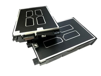 CF-54 HDD SATA Caddy Hard Drive Box Adapter Enclosure,2pcs | For Panasonic ToughBook, Bracket Connector Cable, ssd holder for laptop,Heatsink cover,Solid State Drive Bracket - style: 2 packs