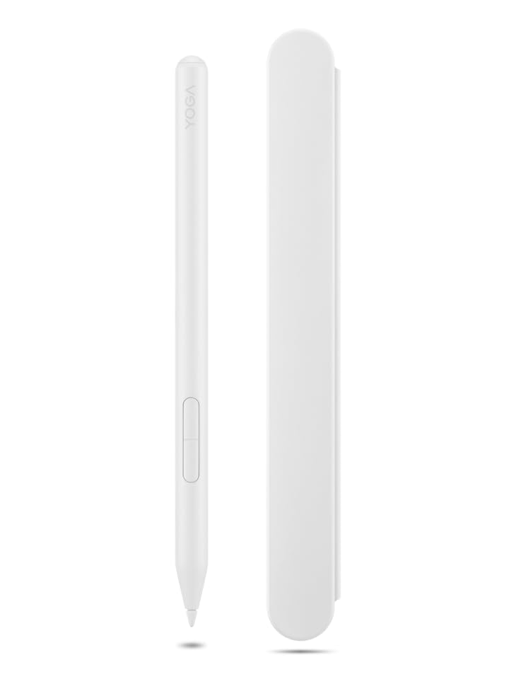 Lenovo Yoga Pen 2 with Magnetic Pen Case, AES 3.0 Stylus with 8192 Pressure Levels, USB C Rechargeable, Tilt Detection, Multi Protocol Support for Lenovo Yoga 2 in 1 PCs, Seashell - color: Seashell