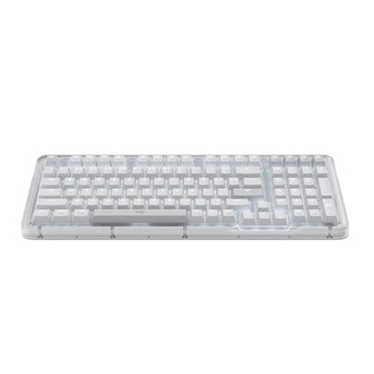 Logitech Alto Keys K98M Wireless Mechanical Gasket Keyboard - Off White | Customizable, clicky, vibration absorbing gasket, white backlit keys, Bluetooth, USB-C charging, for PC, Mac, Laptops - color: Off White