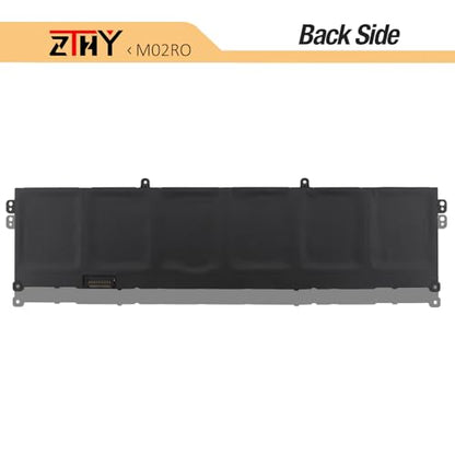 M02R0 Laptop Battery Replacement for Dell Alienware X16 R1 Alienware X16 R2 | P120F P120F007 P120F008 MO2R0 HP26N 0HP26N 0MRWR6 11.4V 90Wh 7698mAh 6-Cell - size: 13.7*3.43*0.24 inch M02R0