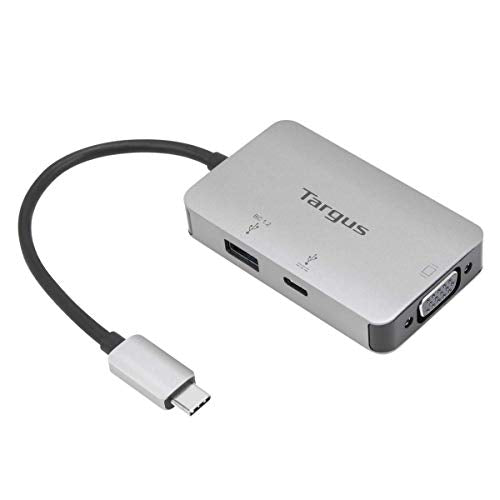 Targus USB C MP SV Adapt 100W PD - style: USB-C Multi-Port Single Video VGA Adapter
