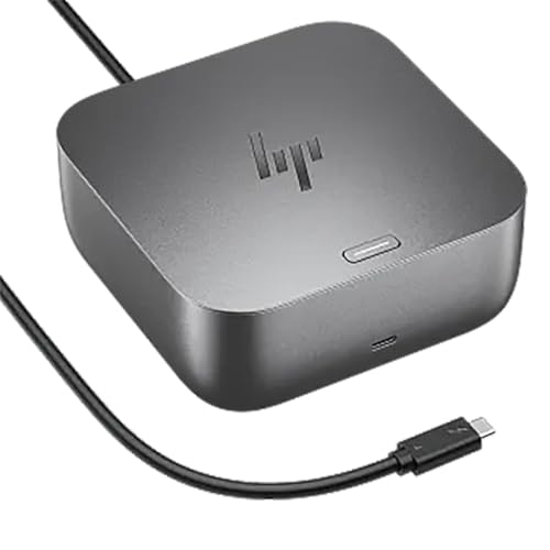 HP USB-C 100W G6 Dock (9X3V1U) - for Display Screen, Notebook - Charging Capability - 120 W - USB Type C - 5 x Ports - 3 x Type-A Ports - -A - 2 - - - - 1 RJ-45 - Network (RJ-45) - 1 HDMI - HDMI - 2 D