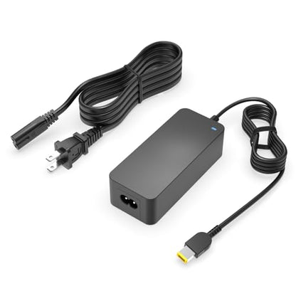 Slim Tip Charger Replacement for Lenovo ThinkPad T470 T470S T460 T460S T450 T570 T560 T550 T540p T450S T440 T440S T440P T431s Laptop, 65W, 45W