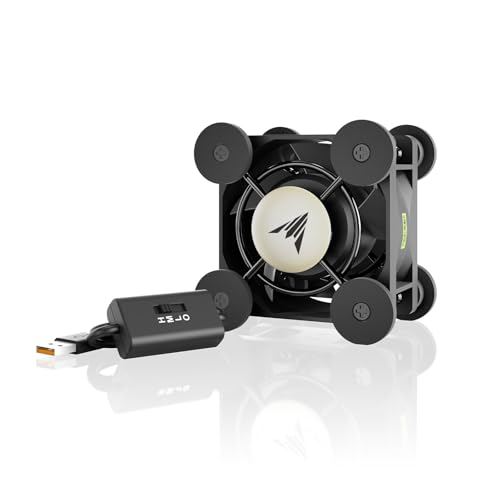 AC Infinity MULTIFAN Mini, Compact 40mm x 20mm USB Fan, UL-Certified for VR Gear, Aquarium, Roku, Router, Raspberry Pi, Cosplay, Helmet Cooling Ventilation - size: Mini