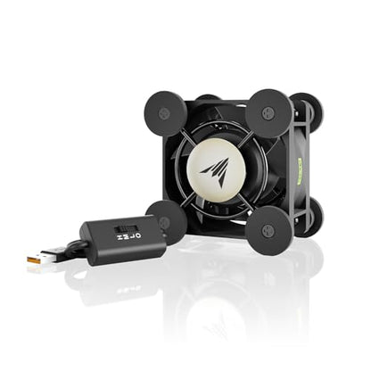 AC Infinity MULTIFAN Mini, Compact 40mm x 20mm USB Fan, UL-Certified for VR Gear, Aquarium, Roku, Router, Raspberry Pi, Cosplay, Helmet Cooling Ventilation - size: Mini