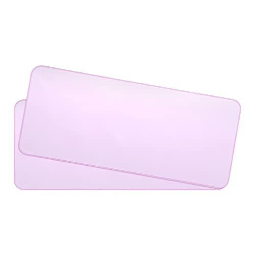PATIKIL Universal Silicone Keyboard Protector Skin for 13.3"-14" Laptop Notebook 12.5 x 5.2 Inch Purple Ultra Thin Keyboard Cover Keyboard Protective Film 2Pcs - color: Purple, size: 12.5"x5.2"