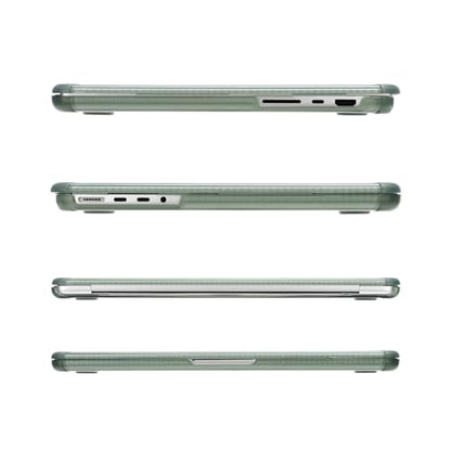 MOSISO Compatible with MacBook Pro 14 inch Case M5 M4 M3 M2 M1 2026-2021 | 3 in 1 Kit Anti-Crack Hard Shell with TPU Bumper, A3427 A3426 A3434 A3112 A3185 A3401 A2918 A2992 A2779 A2442, Emerald Green - color: Emerald Green