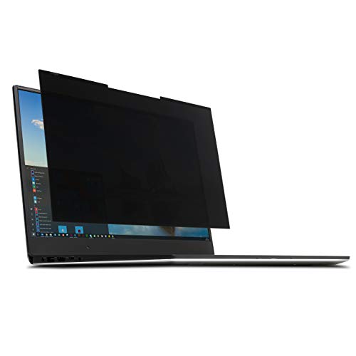 Kensington MagPro™ Magnetic Laptop Privacy Screen 15.6 inch, Removable 16:9 Laptop Privacy Filter Shield, Anti-Glare, Blue Ray Reduction, Compatible with HP/Dell/Acer/Asus/Lenovo (K58353WW) - size: 15.6" 16:9