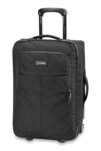 Dakine CARRY ON ROLLER BAG 42L | Meets most airline carry-on limits with expandable capacity, laptop sleeve and heavy-duty YKK zippers. - color: BLACK