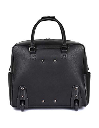 Karla Hanson Men's Professional & Travel Trolley - Black/White
