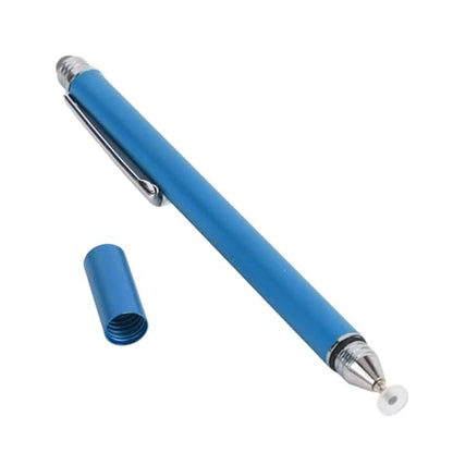 Dioche Capacitive Stylus Pen 2 in 1 Stylus Pen - High Sensitivity Double End Capacitive with Two Tips for Touch Screen & Digital Calendar - Dark Blue (Blue) - color: Blue