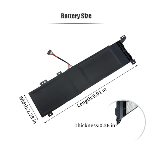 38Wh L22C2PG2 Laptop Battery Compatible with Lenovo V14 V15 G4 AMN IAN 82YT 82YU Series L22B2PG2 L22D2PG2 L22M2PG2 P4 SB11K24751 1ST 5B11K24753 5B11N46029 5B11K24747 5B11N45996 [7.68V 4948mAh]