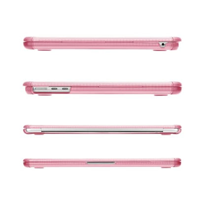 MOSISO Compatible with MacBook Air 13 inch Case M5 2026 M4 M3 M2 2025-2022 | A3449 A3240 A3113 A2681, 3 in 1 Kit Crack-Resistant Heavy Duty Protective Hard Shell Case Cover with TPU Bumper, Chalk Pink - color: Chalk Pink