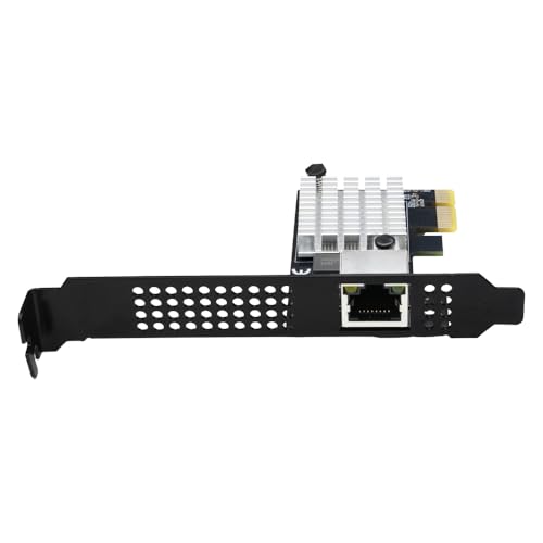 IO CREST Single Port 10 Gigabit Ethernet PCI-e x1 Network Card RTL8127 Chipset - size: 1-Port 10G 8127, style: 10 Gigabit