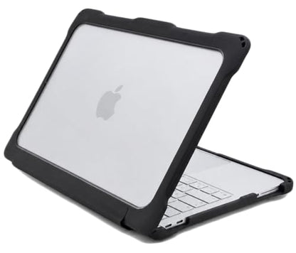 MacBook Neo 13 Case – Heavy Duty Protective Cover with Clear Back, TPU Bumper, Asset Tag Friendly, School & Classroom Ready (1 Pack) - size: 1 Pack