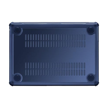 MOSISO Compatible with MacBook Air 15 inch Case M5 2026 M4 M3 M2 2025-2023 | A3448 A3241 A3114 A2941,Anti-Cracking,Heavy Duty Shock-Absorbing Hard Shell Case with TPU Bumper&Keyboard Cover, Midnight - color: Midnight