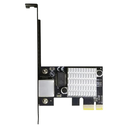 IO CREST Single Port 10 Gigabit Ethernet PCI-e x1 Network Card RTL8127 Chipset - size: 1-Port 10G 8127, style: 10 Gigabit
