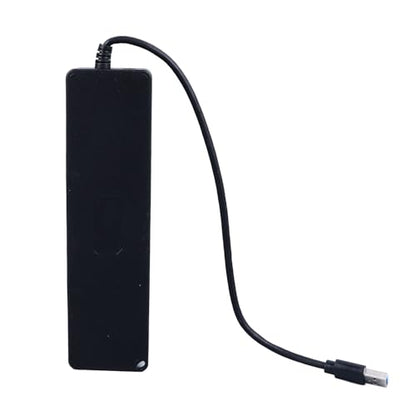 Powered USB 3.0 /USB C Hub, Multi Port Splitter, ABS 7-Port USB Hub Splitter Adapter Individual On/Off Switches and for Laptop PC Mobile Devices