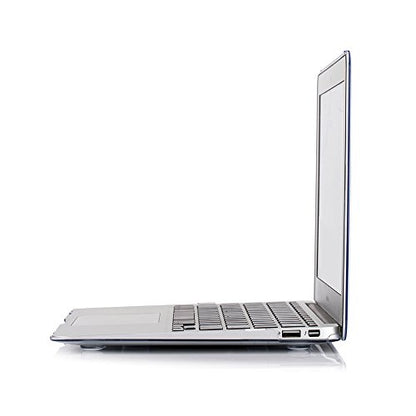 RUBAN Case Compatible with MacBook Air 13 Inch (Models: A1369 & A1466, Older Version 2010-2017 Release), Slim Snap On Hard Shell Protective Cover and Keyboard Cover, Crystal Clear - color: Crystal Clear